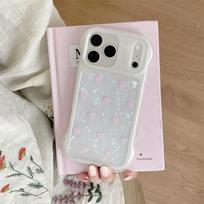 Heart Texture Anti-Fall Phone Case for iPhone 14/13 and Apple PROMAX 17/16/15 iPhone 17