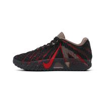 Nike Ja Morant 3 Lava Abrasion Resistant Coverage Low top Basketball Shoes Men's Black Red HF2794-200(Team1576-) 40.5