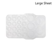 1Sheet S/L Faucet O-Ring Sealing Gasket Replacement High Temperature Resistant Pipe Connection Gasket Silicone Elastic