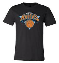 New York Knicks Nudėvėtas NBA Komandos Logotipo Marškinėlis S - 5XL!!! Greitas siuntimas! S įvairiaspalvis