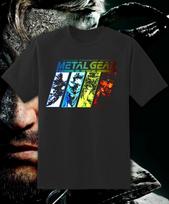 Metal Gear Solid V2 Retro Video Game 100% Cotton T-shirt Mens Tees Top Youth M - Adult 6XL Fast Ship! S įvairiaspalvis