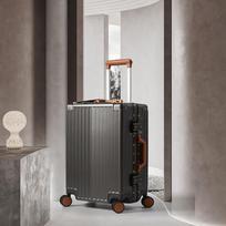 Woodpecker Classic Aluminum Frame Hardside Luggage 20 Inch