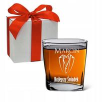 Szklanka Do Whisky Z Grawerem Wieczór Kawalerski Dla Świadka Ślub Urodziny