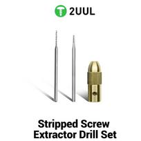 2UUL SD90 Stripped Screw Extractor Drill Set 2.35mm Cutting Head Disassembly Repair Sliding Screw Grinding Head Repair Tools Set