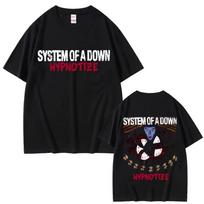 System of A Down Hypnotize Graphic T Shirt Unisex Women Alternative Metal Music Trend Tshirts Unisexs 90s Vintage Rock Band Tshirts M