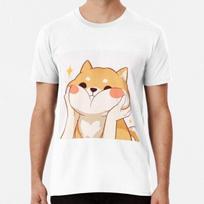 Kawaii Shiba inu Premium T-Shirt Mens Womens Tees Top S to 5XL Made in the AU/USA T-Shirt Mens Womens Tees Top M