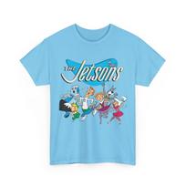 Jetsons T-Shirt Mens Womens Tees Top - Hanna-Barbera Retro Cartoon - George, Jane, Judy, Astro, Rosie L