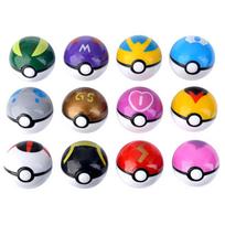 Toys Model 12 Pcs/Set Pokemon Pikachu Action Figure Pokeball Pokemon Poke Ball Charizard Anime Dolls Birthday Children Gift
