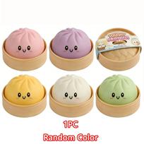 Toys Toys Dumpling Squishy Squeeze Smile Face Dumpling Anti-Stress Ball Soft Fidget Mystery Squishy Tabas Bun Slow Rebound Sqush