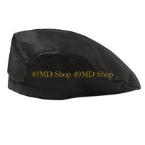 49MD Mens Womens Chef Hat Catering Pastry Baker Kitchen Cook Coffee Shop Restaurant Solid Color Stripes Duckbill Cap