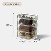 Custom Sealed Food-Grade Storage Jar for Spices, Beans, Nuts, Grains, and Cereals