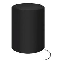 Lauko apvalaus stalo uždangalas, atsparus vandeniui, tvirtas Oksfordo audinys, apsaugantis nuo dulkių, terasos baldų apsauga, su raišteliu užsegimas One Size