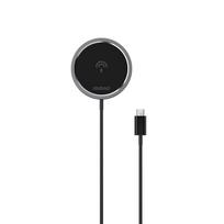 Ładowarka Indukcyjna Magnetyczna Magsafe 15W - Czarna