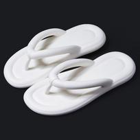 Women's Candy-Colored Flip-Flops: Summer Outdoor Non-Slip Thong Sandals with Soft Soles, Durable Casual Wear for Couples. 38-39