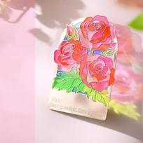 Metal Hollow Bookmark Floral Design Reading Page Marker For Students Teacher Gift Graduation Stationery Refrigerator Magnet Deco