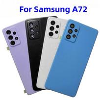Back cover battery cover for Samsung Galaxy A72 SM-A725F SM-A725F/DS A725M/DS Back Cover Repair Parts Door Battery Door mėlyna
