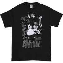 1984 The Clash Out Of Control Juodi Dvipusiai Marškinėliai Unisex T-Shirt S