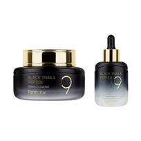 [Farmstay] Black Snail & Peptide 9 Perfect Cream 55ml + Ampoule 35ml