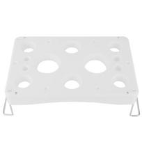 White Cream Piping Bag Holder Stand Shelf Display Rack Cake Baking Tool Accessory