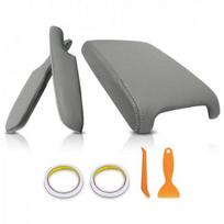 Console Lid & Front Door Armrest Protect Leather For Honda Civic 2006-2011 NEW