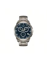 Tissot men's quartz watch, 100m water-resistant, stainless steel strap T069.417.44.041.00 mėlyna