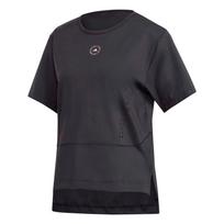 Adidas X Stella McCartney AEROREADY TrueStrength Loose Sports Breathable Casual Short Sleeve T-Shirt Women Tops Black FU1585 M