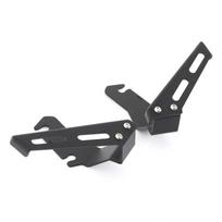 For Toyota Prado 120 FJ120 2003-2009 LED Light Pod Metal Hood Mount Bracket Kit/Ditch Hood Light Brackets juoda