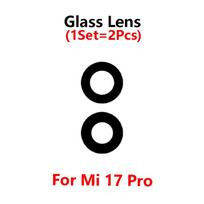 For Xiaomi Mi 17 Pro Max Back Rear Camera Glass Lens with Adhesive Sticker mi 17