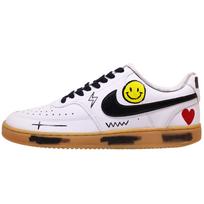 Nike Court Vision 1 Pu Abrasion Resistant Low top Skateboard Shoes Men's White CD5463-105(TeamF-) 40