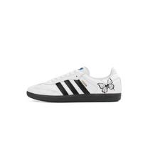 Adidas Originals SAMBA OG Abrasion Resistant Low top German Army Trainers Unisex White B75806(Team825-) 35⅔