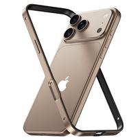 Compatible with iPhone 16/17 ProMax: Metal Frame, Liquid Silicone, Drop-Proof Case. iPhone 17