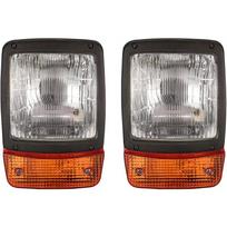For JCB BACKHOE HEADLIGHT ASSEMBLY WITH BULB, SET OF 2 PCS PART NO. 700/38400