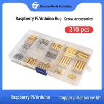 Raspberry Pi/Arduino Copper Standoff Screw Kit with Storage Box