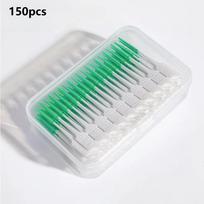 150/200pcs Dental Floss Reusable Interdental Brushes Toothpick Floss Plastic Toothpick with Thread Dental Sticks YAX02