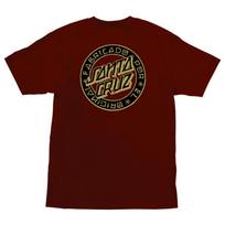 Santa Cruz Skateboards Marškinėliai Loco Dot Bordo L black