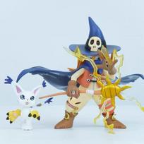 Toys Model 3.5-11.5cm Anime Digimon Adventure Figure Wizarmon And Tailmon Action Figure Pvc Statue Desktop Ornament Collectible