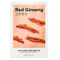 MISSHA Airy Fit Sheet Mask (Red Ginseng) - Cream Type (10 Sheets) Red Ginseng - Cream Type (10 Sheets)
