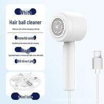 6-Blade USB Rechargeable Lint Remover with Digital Display for Clothes