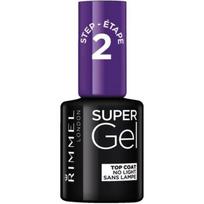RIMMEL Super Gel Nagų lakas 001 viršutinis sluoksnis 12ml