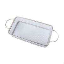 Stainless Steel Colander Roasting Pan Fruit Basket for Kitchen Nordic Style Food Snacks Baskets Desk