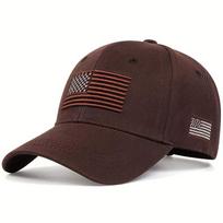 Amerikos vėliavos beisbolo kepuraitė vyrams Snapback kepurė vyrams ir moterims Bone Gorra Casquette Madinga kepurė ruda