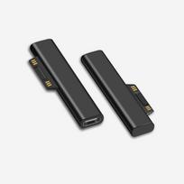 2 vnt. USB Type-C PD keitiklis Įkrovimo įkroviklio adapteris Surface Pro 3/4/ 5/ 6 /Go