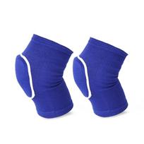 1Pair Kids Knee Pad Dance Volleyball Pads Sponge Kneepads Brace Soft Breathable Elastic Protector for Girls Boys Skating Cycling XS