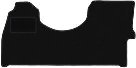 Black driver's mat for: Mercedes Sprinter II delivery van (2006-2019)