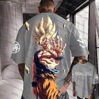 2026Japanese Anime Football Jersey Dragon Ball Men/Women Oversize Tshirt Summer Sport Breathable Unisex Cosplay Tshirt XXS