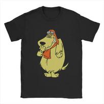 Muttley Wacky Races Vyriški marškinėliai Animacinis Juokingi Medvilniniai T-shirtai Apvalia Kaklo Iškirpte Trumpomis Rankovėmis Laisvalaikio Vyriški Moteriški Drabužiai#Spalva S juoda