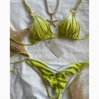 2026 Naujas Bikini Seksualus Dažytas Skaldytas maudymosi kostiumas moteriai Maudymosi kostiumai Moterys S