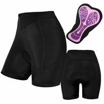 3D Padded Bike Shorts High Elasticity Biking Underwear Durable Riding Shorts  Cycling Activities M juoda