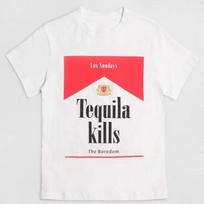 Tequila Killer Graphic Tees Retro Women Hippie Cute Vintage Fashion Shirts Tops Funny Alcohol Drinking TShirts Unisex Clothing S