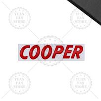 1 vnt. Metalinė raidė Countryman Clubman MINI Cooper S 3D emblema Automobilio galinės bagažinės lipdukai Raidžių ženklelis Automobilio aksesuarai Stilius 1pcs